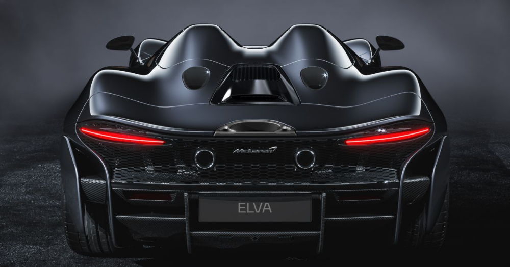 Đuôi xe McLaren Elva