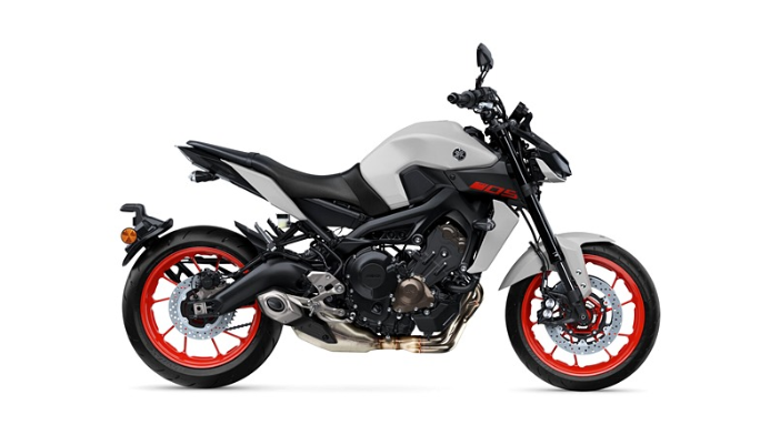 Yamaha MT-09 phiên bản màu đỏ trắng nổi bật Yamaha MT-09 phiên bản màu đỏ trắng nổi bật