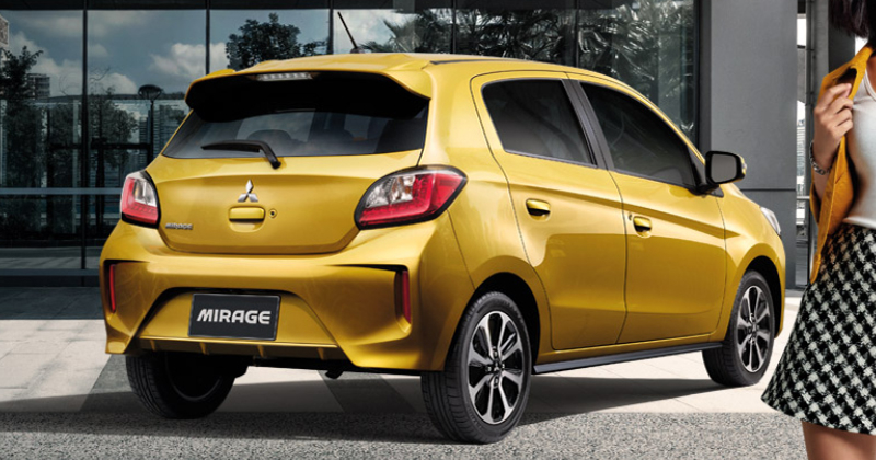 Thiết kế đuôi xe của Mitsubishi Mirage 2020 Thiết kế đuôi xe của Mitsubishi Mirage 2020