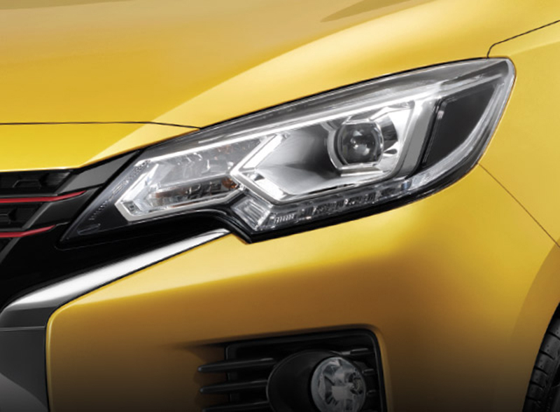 Đèn pha của Mitsubishi Mirage 2020 Đèn pha của Mitsubishi Mirage 2020