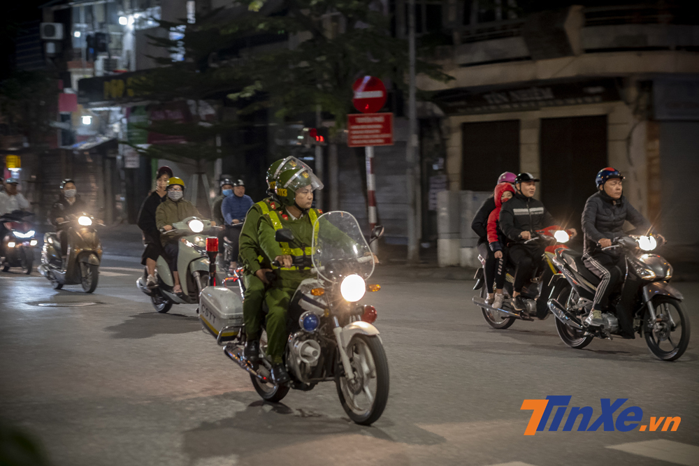 Lực lượng chức năng đã có một buổi tối khá bình yên.