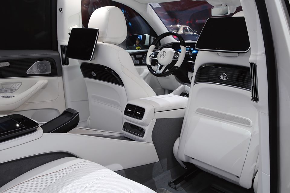 Hệ thống giải trí phía sau của Mercedes-Maybach GLS 2020