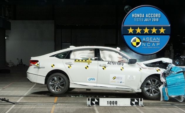 Honda Accord 2020 đạt chứng nhận an toàn 5 sao ASEAN NCAP với tổng số điểm ấn tượng 91,79