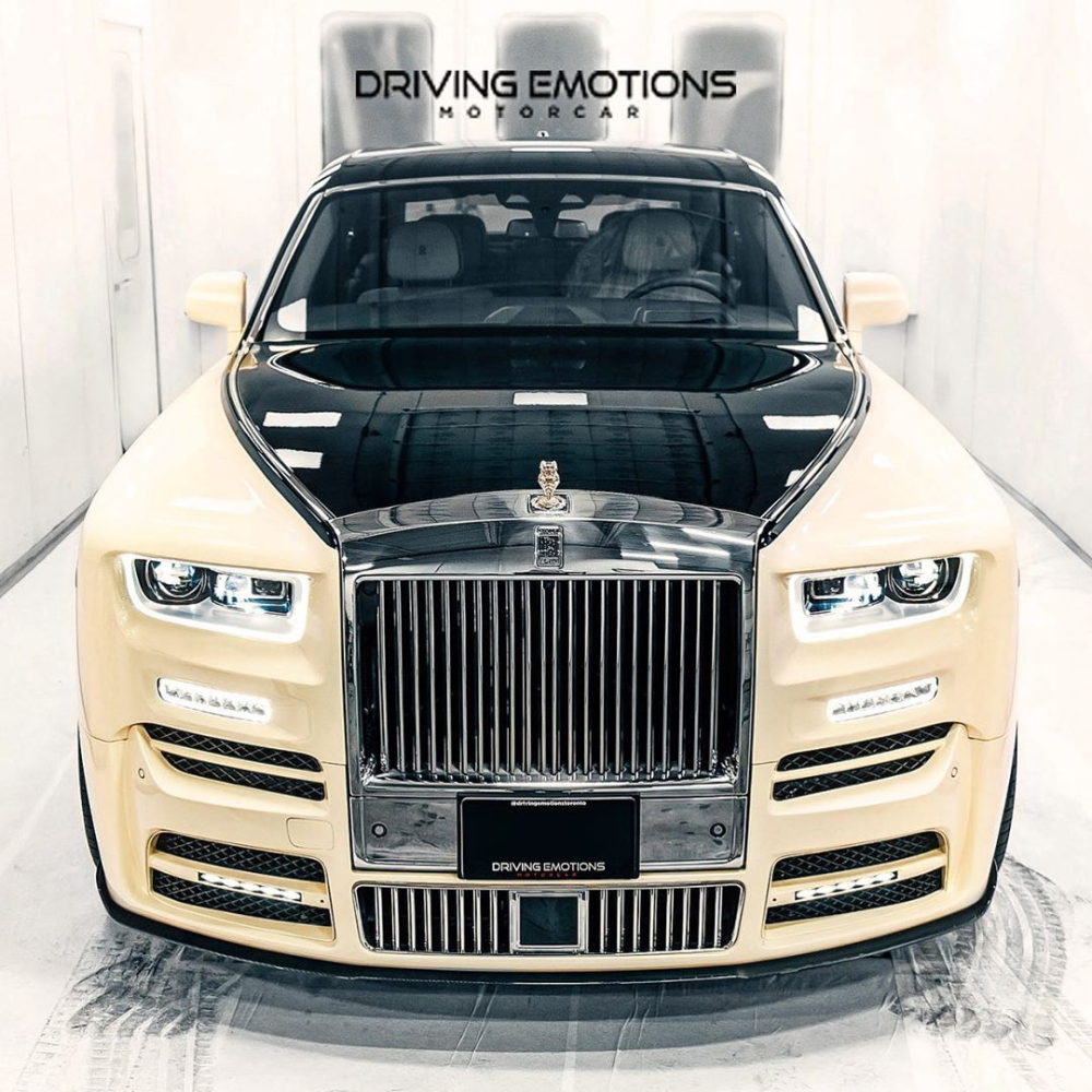 Chiếc Rolls-Royce Phantom của Drake là bản độ Bushukan Edition của hãng Mansory