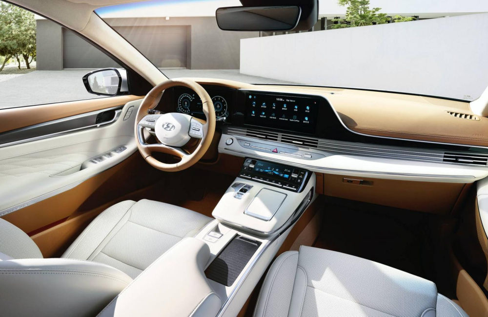 Nội thất cao cấp b&ecirc;n trong Hyundai Grandeur 2020 