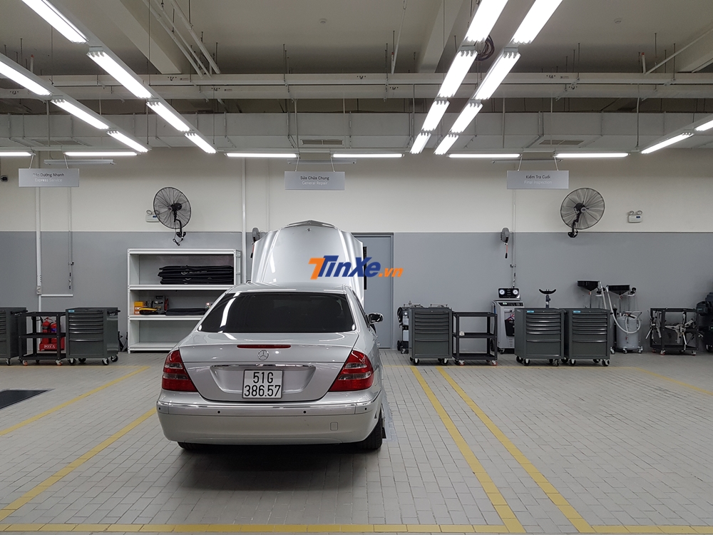 Mercedes-Benz Vietnam Star B&igrave;nh Dương đạt ti&ecirc;u chuẩn 5S to&agrave;n cầu 