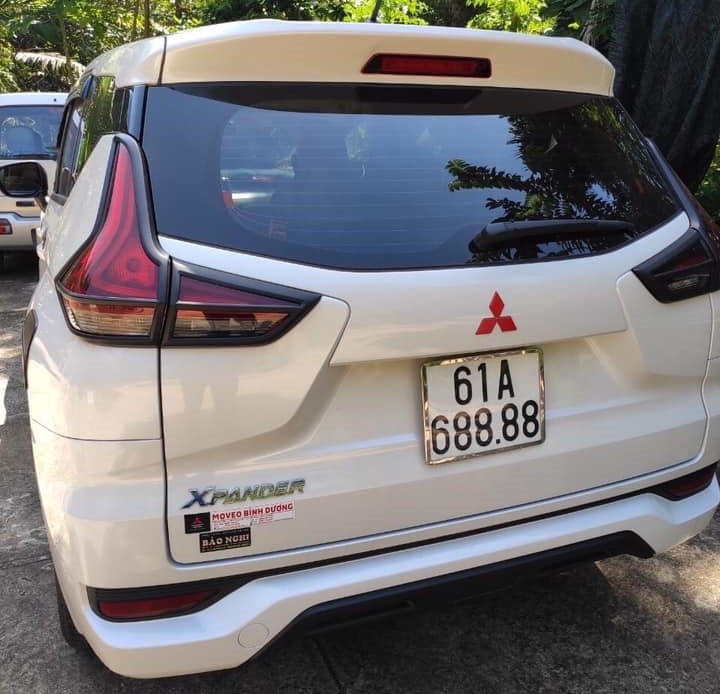 Chiếc MPV cỡ nhỏ 7 chỗ Mitsubishi Xpander n&agrave;y mang biển tứ qu&yacute; 8 tại B&igrave;nh Dương