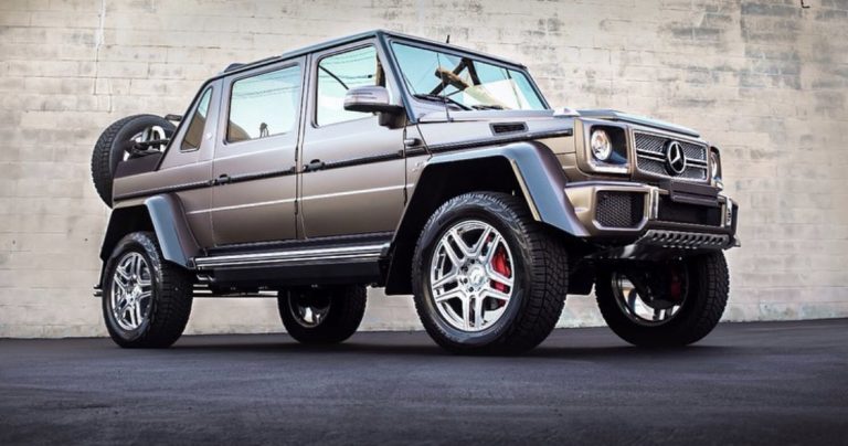 Vẻ đẹp của Mercedes-Maybach G650 Landaulet 