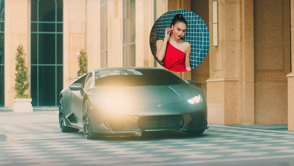Ninh Dương Lan Ngọc mang siêu xe Lamborghini Huracan độ Ninh Dương Lan Ngọc mang siêu xe Lamborghini Huracan độ khủng nhất Việt Nam vào trong MV ca nhạc đầu tay