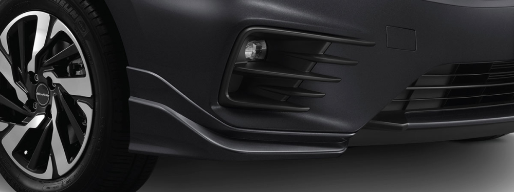 Bộ đ&ocirc;i c&aacute;nh gi&oacute; dưới gầm trước của Honda City Modulo 2020