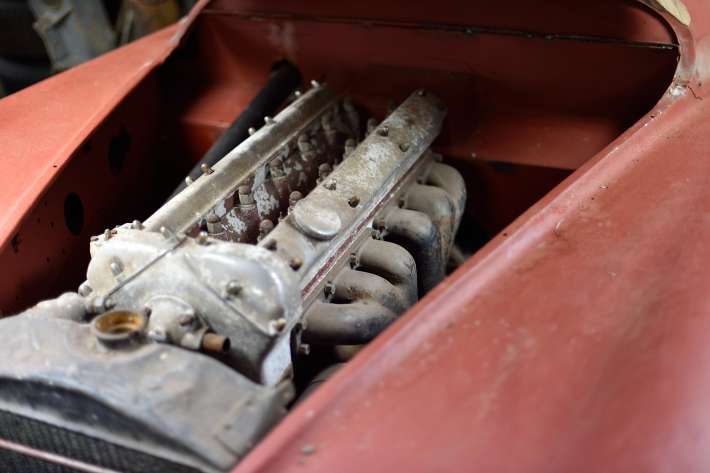 Động cơ của chiếc Jaguar XK120 cổ