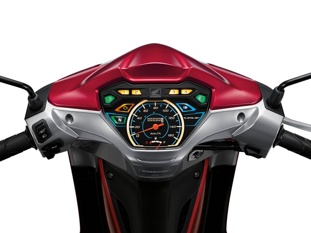 Mặt đồng hồ có thiết kế bắt mắt của Honda Wave 110i 2020 Mặt đồng hồ có thiết kế bắt mắt của Honda Wave 110i 2020