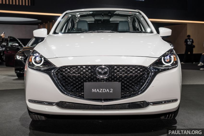 Cận cảnh thiết kế đầu xe của Mazda2 2020