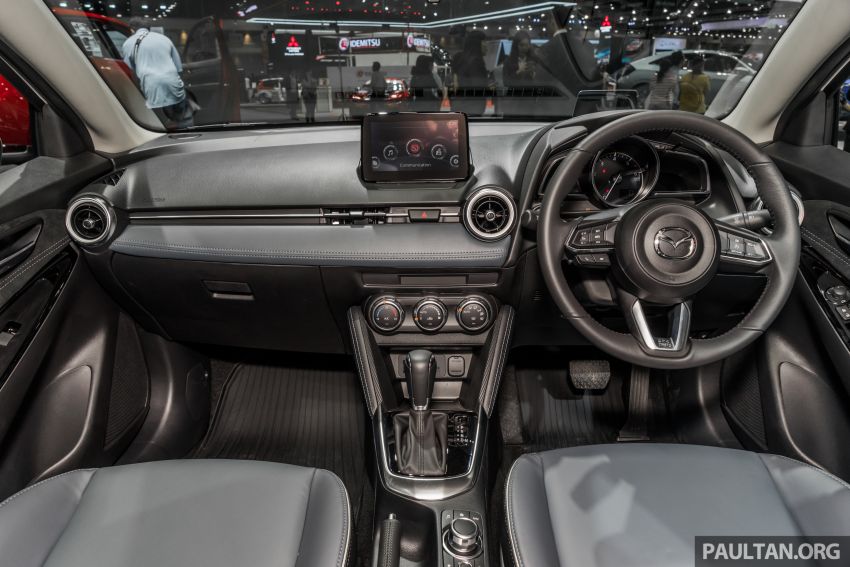 Nội thất bên trong Mazda2 2020 tại Thái Lan