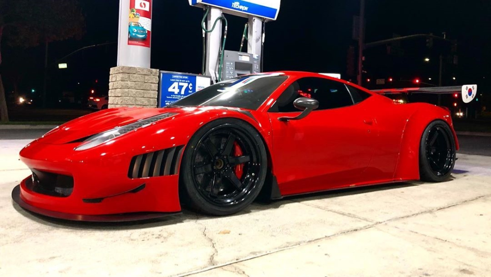 Siêu xe Ferrari 458 độ xe đua của Danny Pak