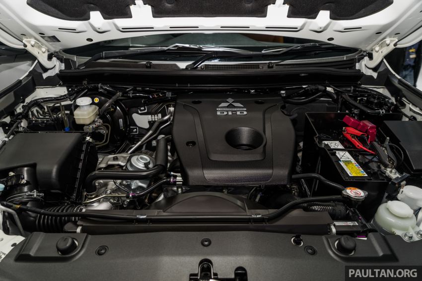 Động cơ của Mitsubishi Triton Athlete 2019 không có gì khác bản thường