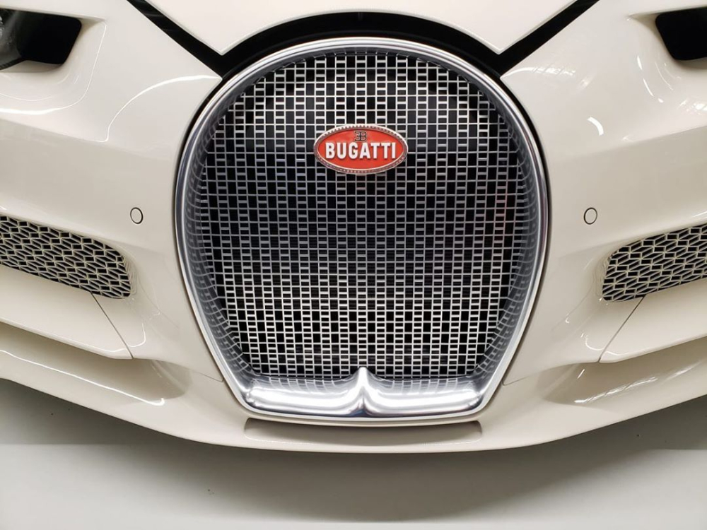 Lưới tản nhiệt d&agrave;nh ri&ecirc;ng cho chiếc Bugatti Chiron