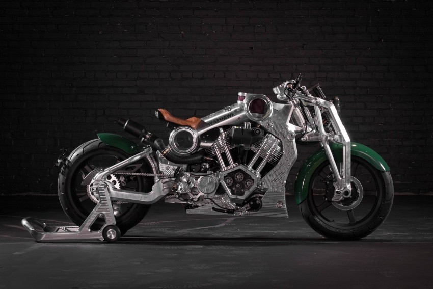 Vẻ đẹp của siêu mô tô hàng đỉnh Curtiss Warhawk