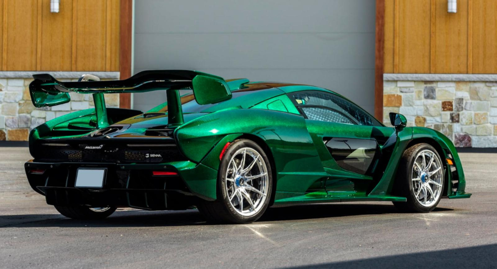 Màu sơn Fux Green trên siêu xe triệu đô McLaren Senna của đại gia Michael Fux