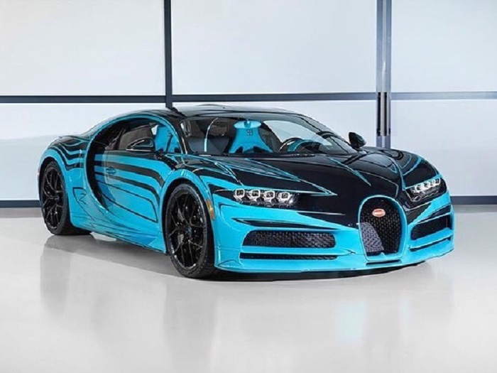 Bugatti Chiron Zebra 1 of 1 sở hữu màu sơn ngoại thất độc đáo Bugatti Chiron Zebra 1 of 1 sở hữu màu sơn ngoại thất độc đáo