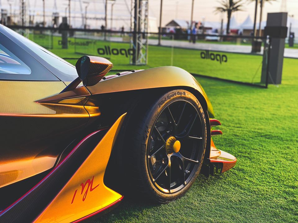 Apollo Intensa Emozione có vận tốc tối đa 335 km/h Apollo Intensa Emozione có vận tốc tối đa 335 km/h