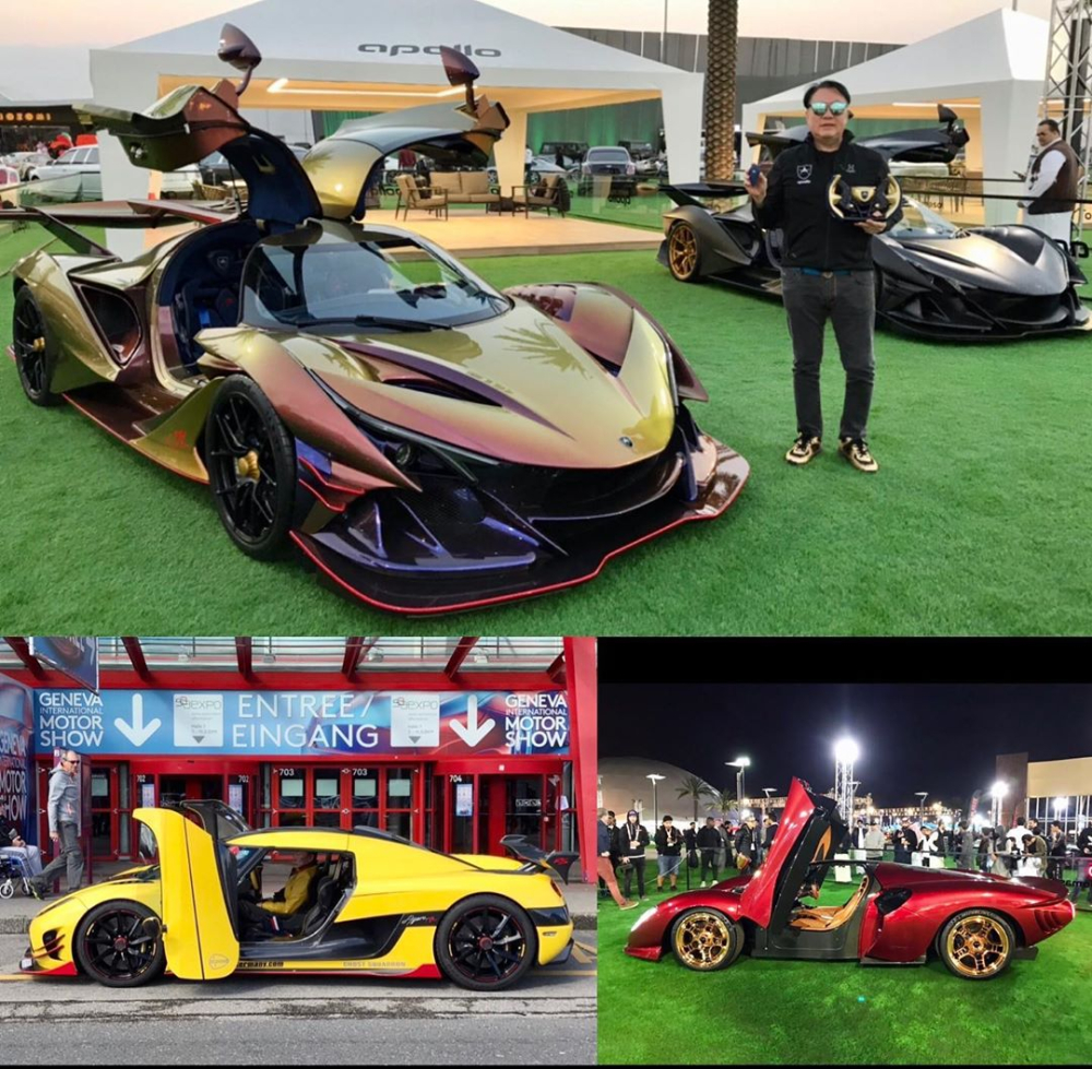 Chủ nhân chiếc Apollo Intensa Emozione Chủ nhân chiếc Apollo Intensa Emozione Golden Dragon cùng hai siêu xe khủng khác không kém