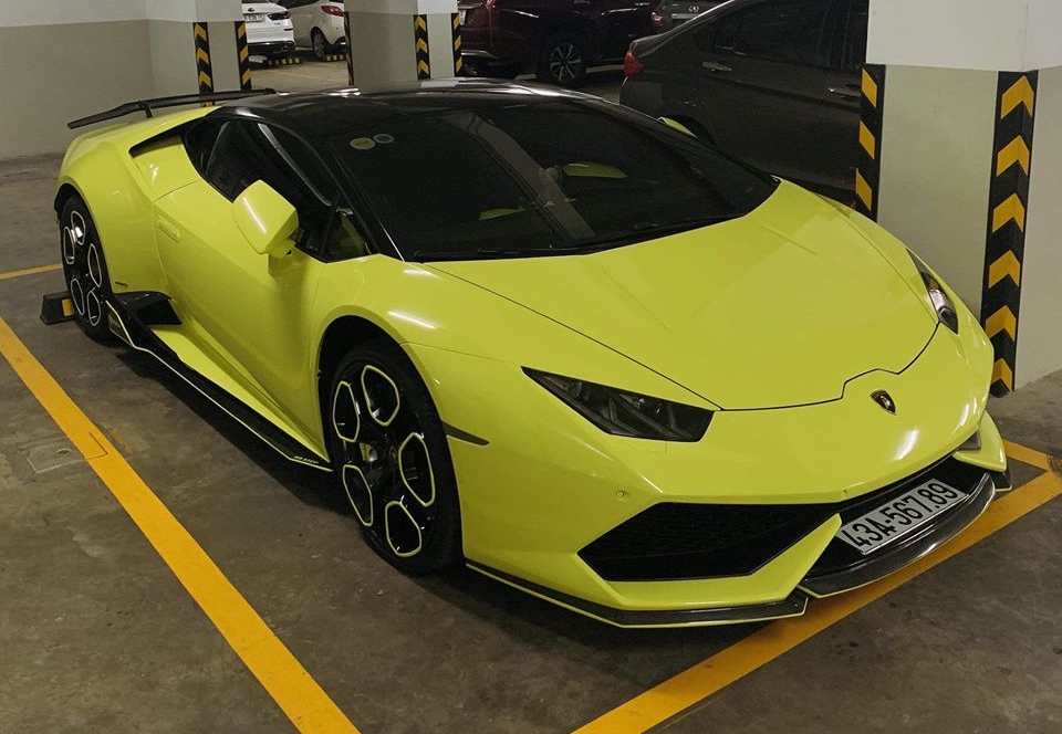 Siêu xe Lamborghini Huracan LP610-4 mang biển san bằng tất cả của Đà Nẵng từng được rao bán hơn 12 tỷ đồng