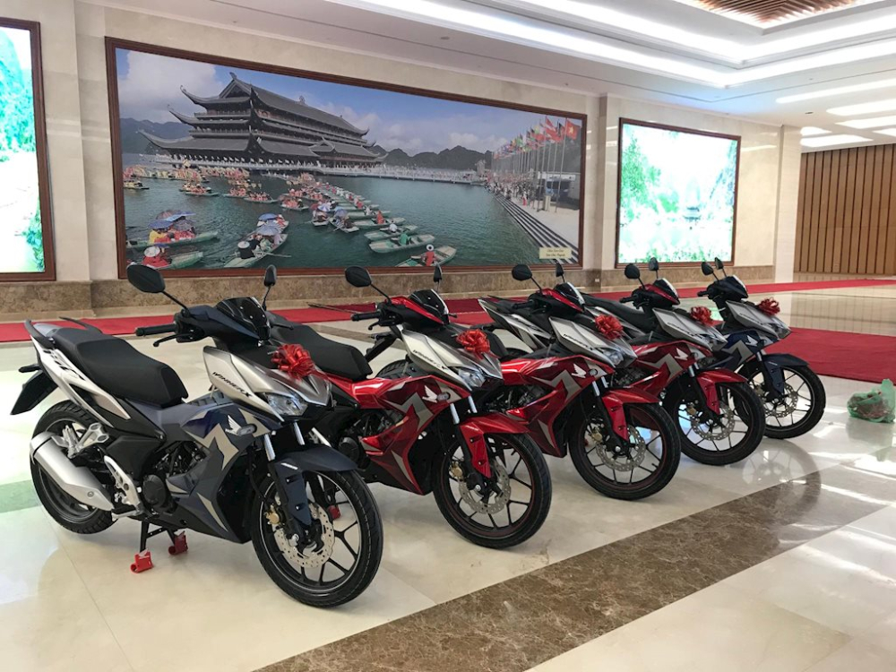 Honda Winner X là phần quà của Chính phủ dành cho các tuyển thủ đội tuyển U22 Việt Nam Honda Winner X là phần quà của Chính phủ dành cho các tuyển thủ đội tuyển U22 Việt Nam