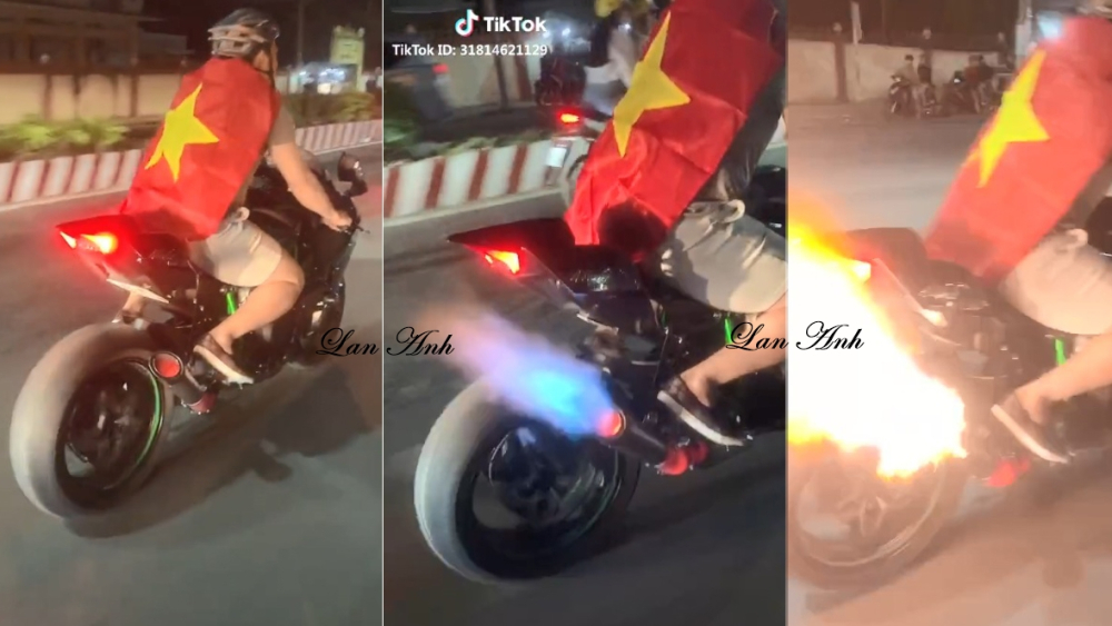 Chiếc Kawasaki Ninja H2 độ p&ocirc; SC Project Titanium khạc lửa