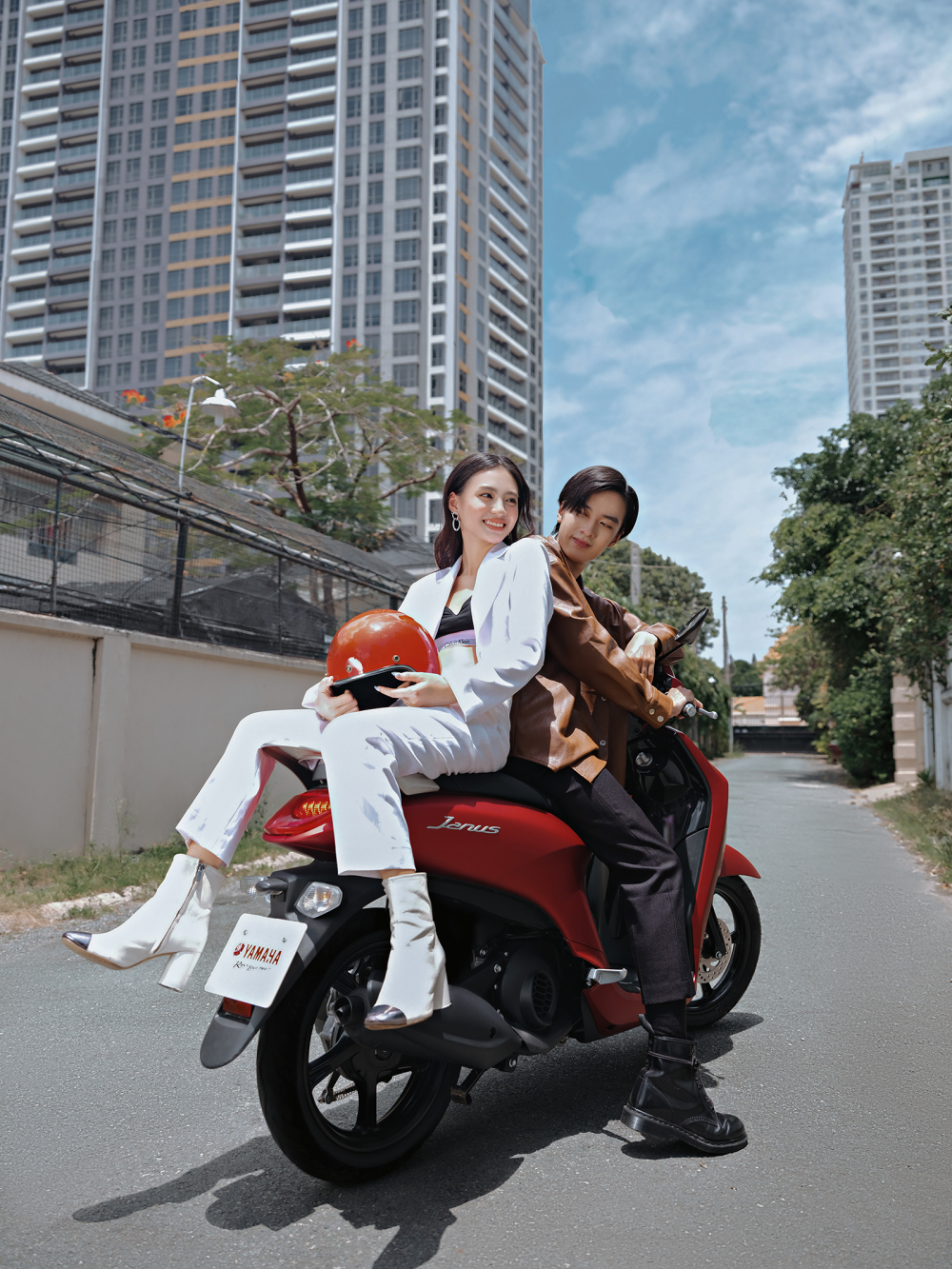 Yamaha Janus phù hợp với giới trẻ nhờ thiết kế nhỏ gọn, cá tính và một số tính năng hiện đại