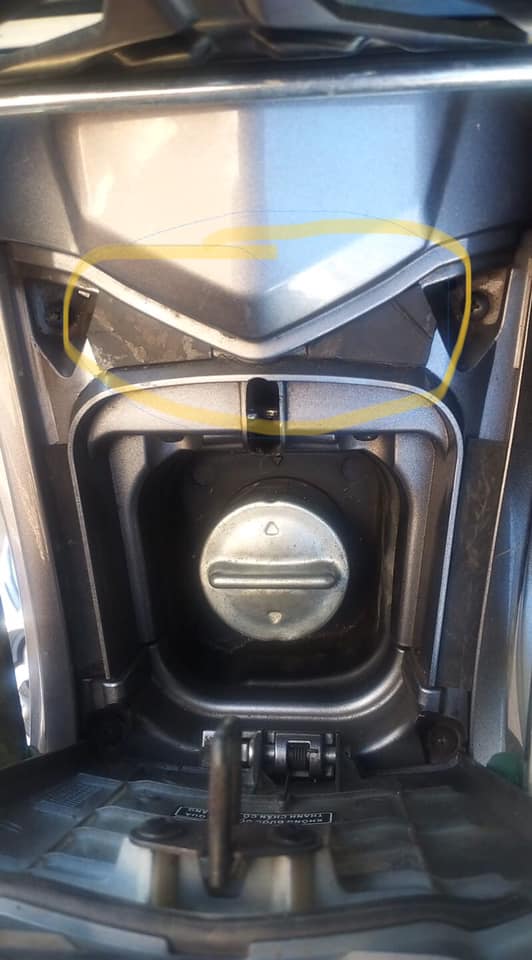 D&agrave;n vỏ của Honda Air Blade 125 ph&aacute;t ra tiếng k&ecirc;u ở nhiều vị tr&iacute; kh&aacute;c nhau