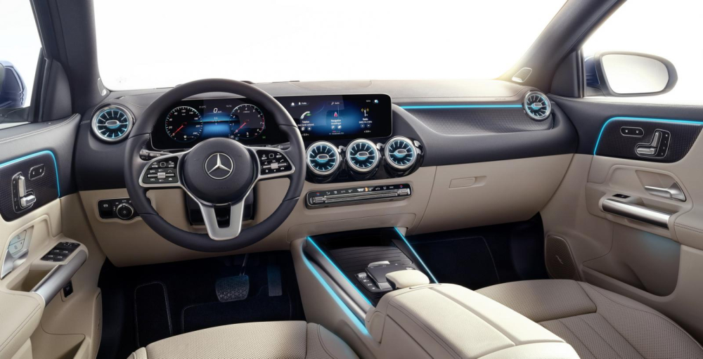 Nội thất bên trong Mercedes-Benz GLA 2021