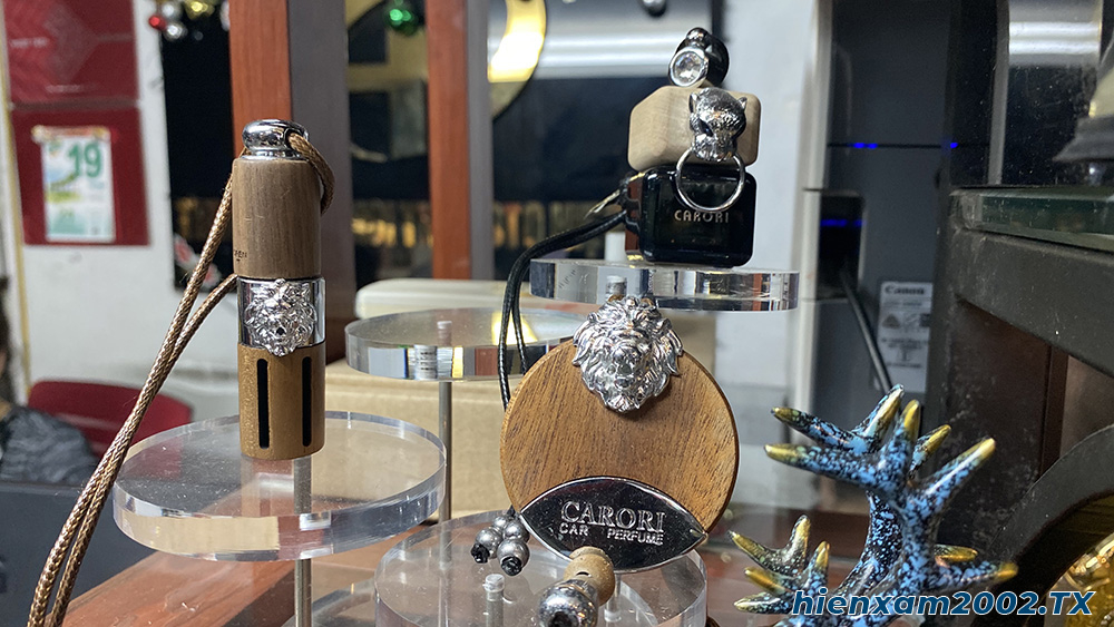Nước hoa dành cho ô tô có rất nhiều mùi hương khác nhau.