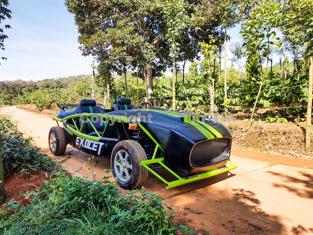 Exomotive Exocet là mẫu xe dành cho đường đua