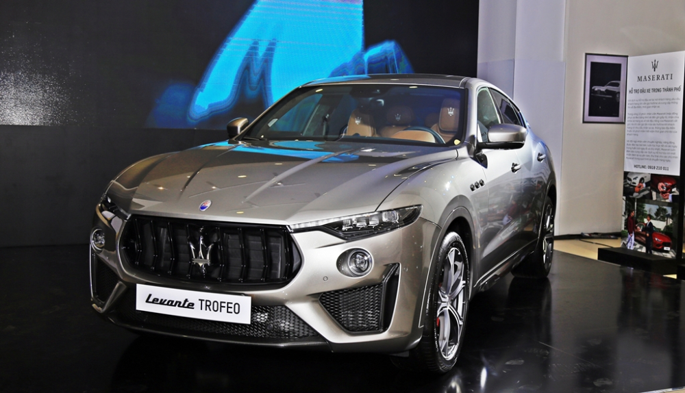 Maserati Levante Trofeo đã chính thức ra mắt tại Việt Nam. Maserati Levante Trofeo đã chính thức ra mắt tại Việt Nam.