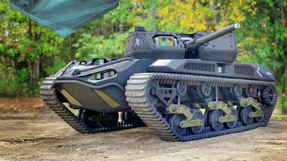 Ripsaw M5 là một mẫu xe tăng hết sức tân tiến với hệ truyền động điện và khả năng tự lái