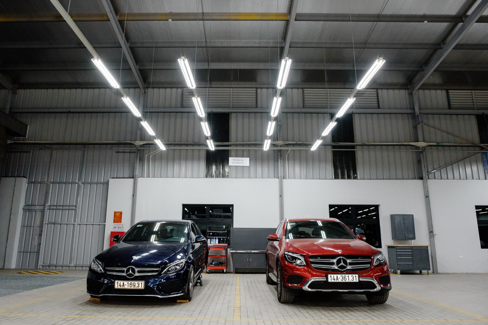 Mercedes-Benz An Du Quảng Ninh có tổng diện tích 4.400 m2 với 18 trạm dịch vụ Mercedes-Benz An Du Quảng Ninh có tổng diện tích 4.400 m2 với 18 trạm dịch vụ