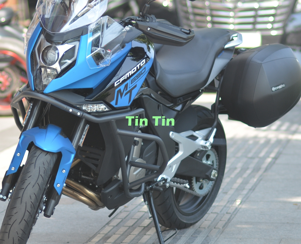 Mẫu xe Adventure đa dụng đến từ Trung Quốc CFMoto 650MT c&oacute; k&iacute;ch thước tổng thể bao gồm chiều d&agrave;i 2.150 mm, rộng 835 mm v&agrave; cao 1.332 mm.