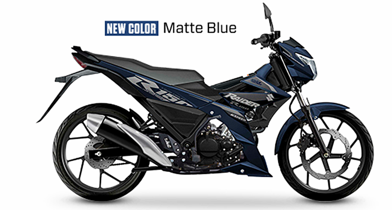 Suzuki Raider R150 màu xanh mới Suzuki Raider R150 màu xanh mới