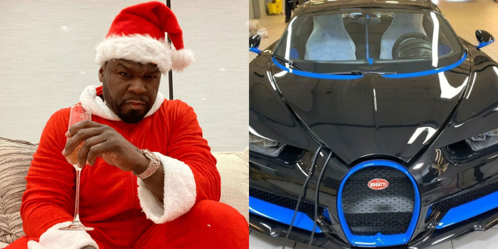 50 Cent tự thưởng chiếc Bugatti Chiron cho bản thân nhân dịp lễ Giáng sinh