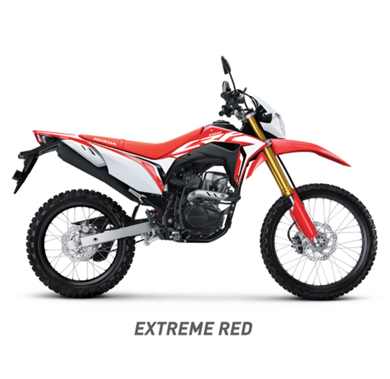 Extreme Red - màu mới trên Honda CRF150L 2020