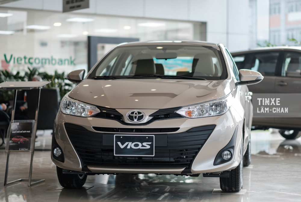 Tổng thể thiết kế nội ngoại thất của Toyota Vios E CVT 2020 vẫn giữ nguyên do chỉ được nâng cấp nhẹ về trang bị bên trong