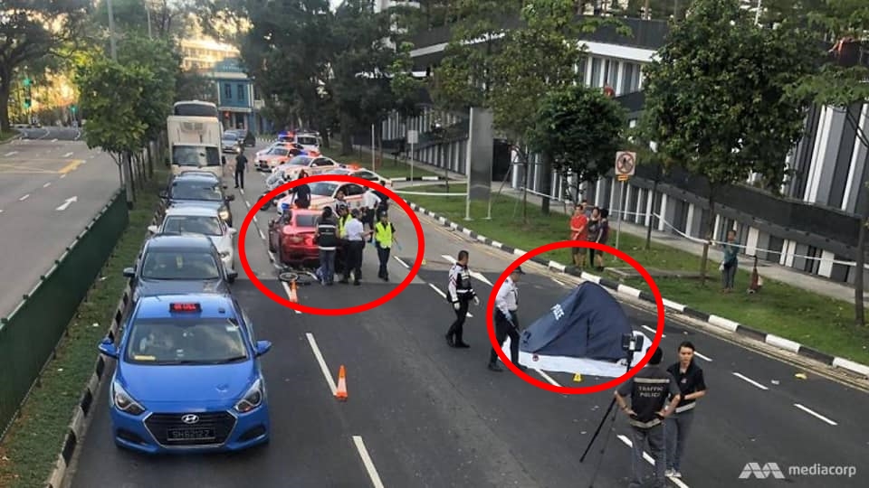 Tài xế Maserati GranTurismo màu đỏ đã điều khiển xe ngược chiều
