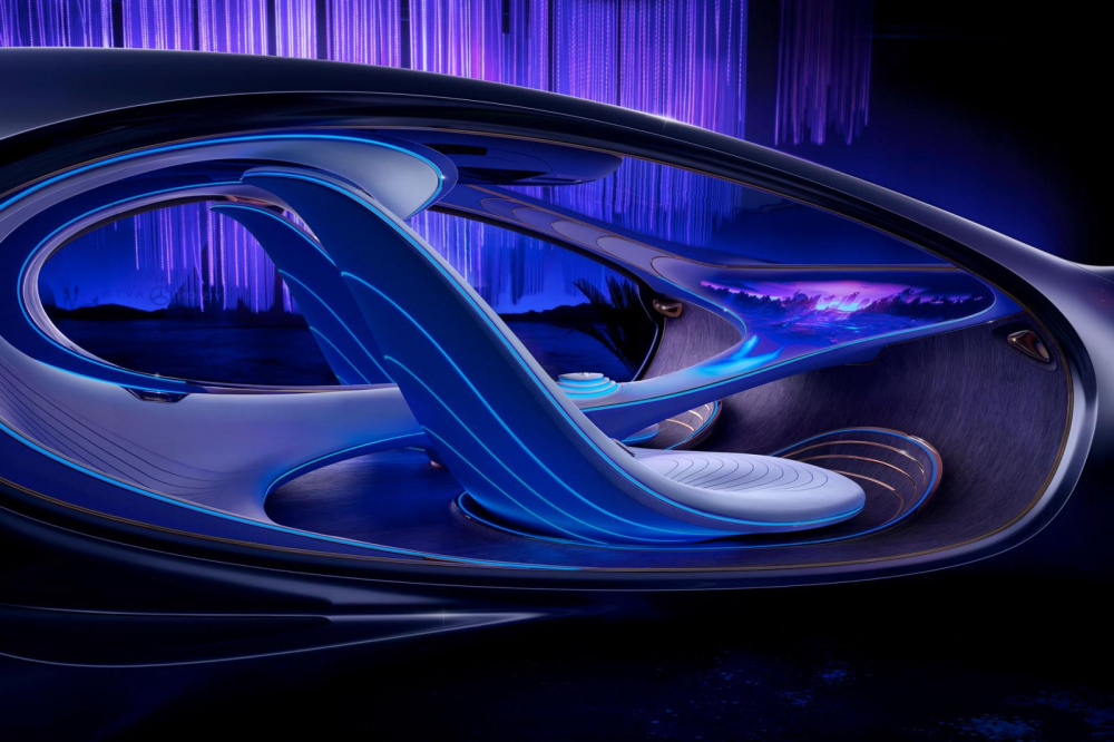 Nội thất công nghệ cao bên trong Mercedes-Benz Vision AVTR Nội thất công nghệ cao bên trong Mercedes-Benz Vision AVTR