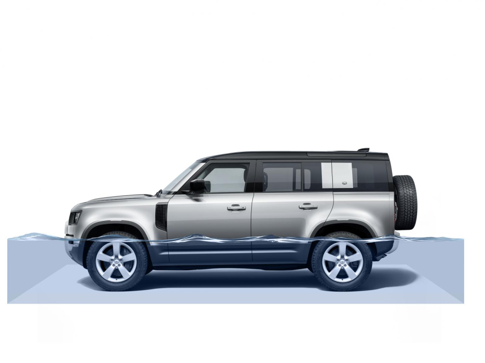 Land Rover Defender 2020 c&oacute; khả năng lội nước tới 900 mm, n&acirc;ng khoảng s&aacute;ng gầm xe tới 292 mm
