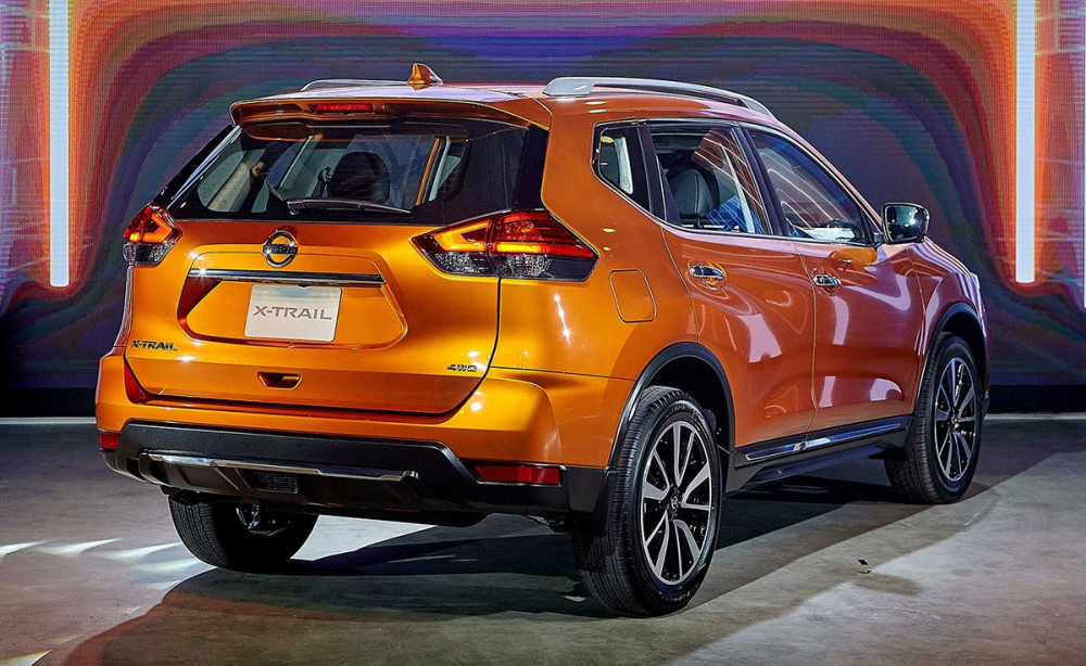 Thiết kế đuôi xe của Nissan X-Trail 2020 cũng có một số thay đổi