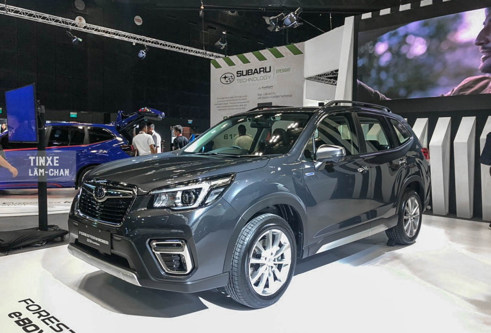 Subaru Forester e-Boxer vừa ra mắt Triển l&atilde;m &Ocirc; t&ocirc; Singapore 2020 sở hữu hệ thống Mild Hybrid tự sạc