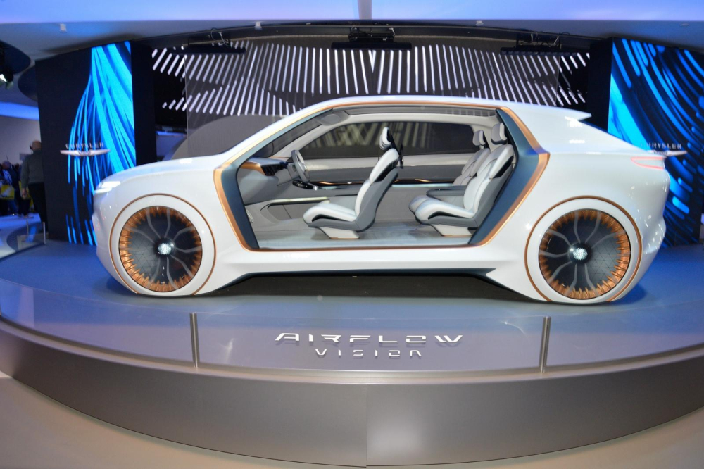 Mẫu concept FCA Airflow Vision được ra mắt tại CES 2020
