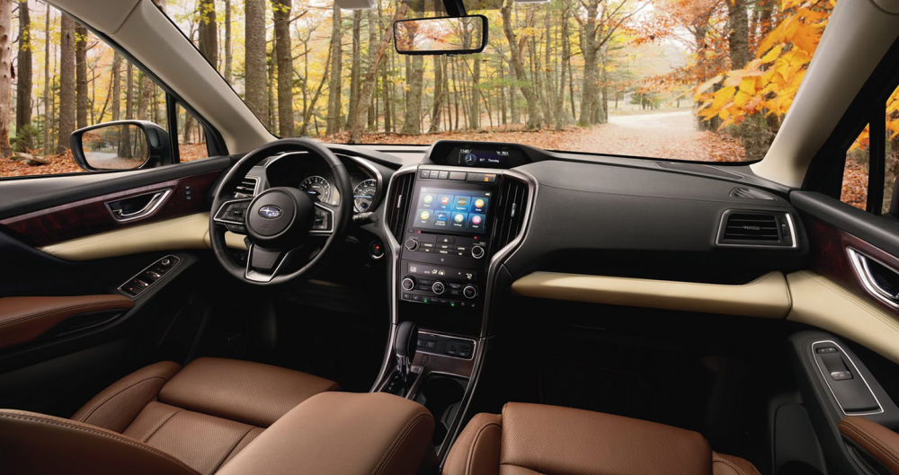 Nội thất bên trong Subaru Ascent tại Mỹ Nội thất bên trong Subaru Ascent tại Mỹ