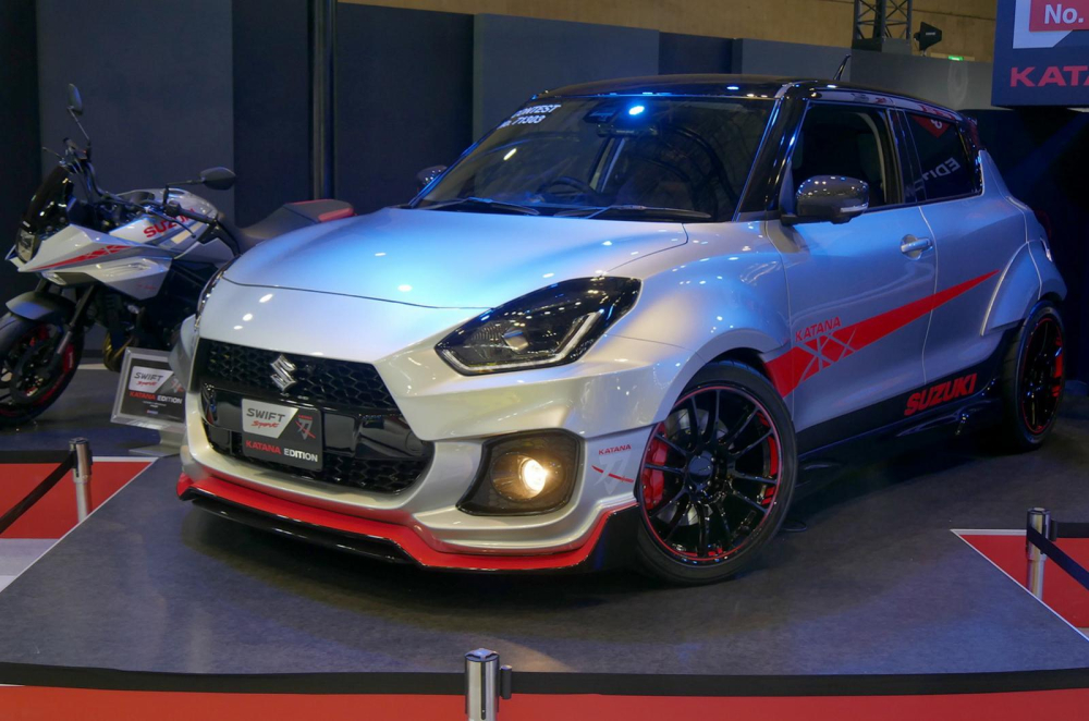 Suzuki Swift Sport Katana Edition 2020 có bộ body kit mới hầm hố hơn